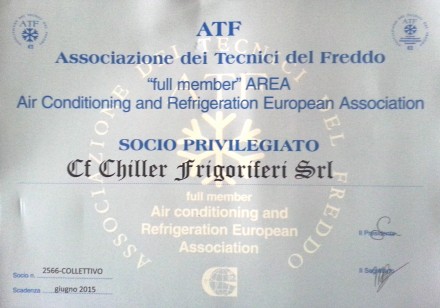 CF CHILLER FRIGORIFERI & ATF (associazione tecnici del freddo) - CF Chiller 